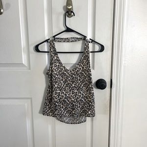 American Eagle Cheetah Print Halter Top!